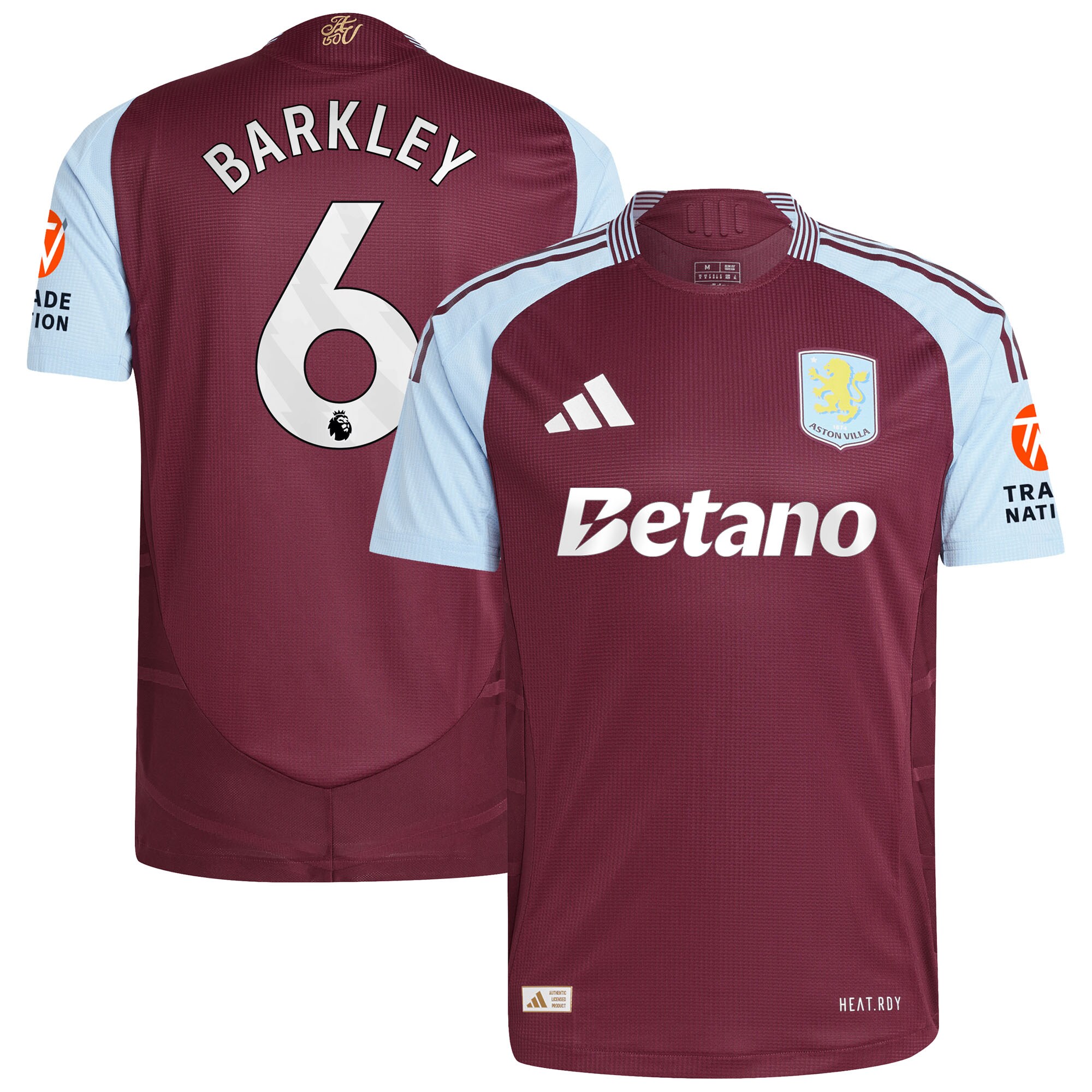 aston villa adidas home authentic shirt 2024-25 with barkley 6 printing Collection | AVFC Fan Shop Official Jerseys and Shirts
