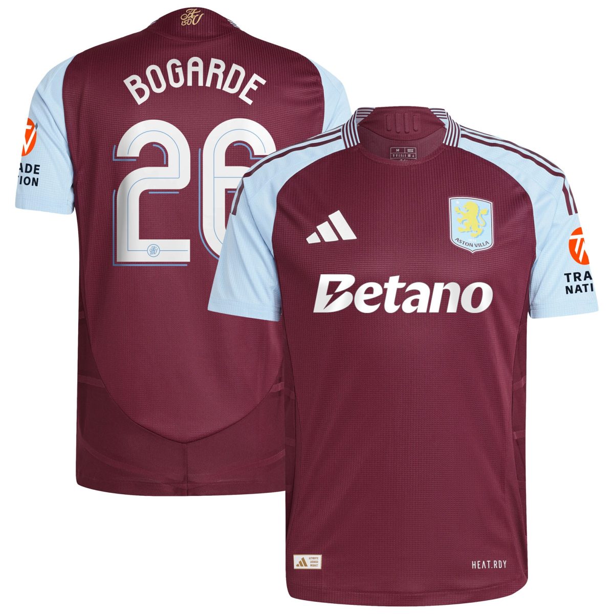 aston villa adidas home authentic shirt 2024-25 with bogarde 26 cup printing Collection | AVFC Fan Shop Official Jerseys and Shirts