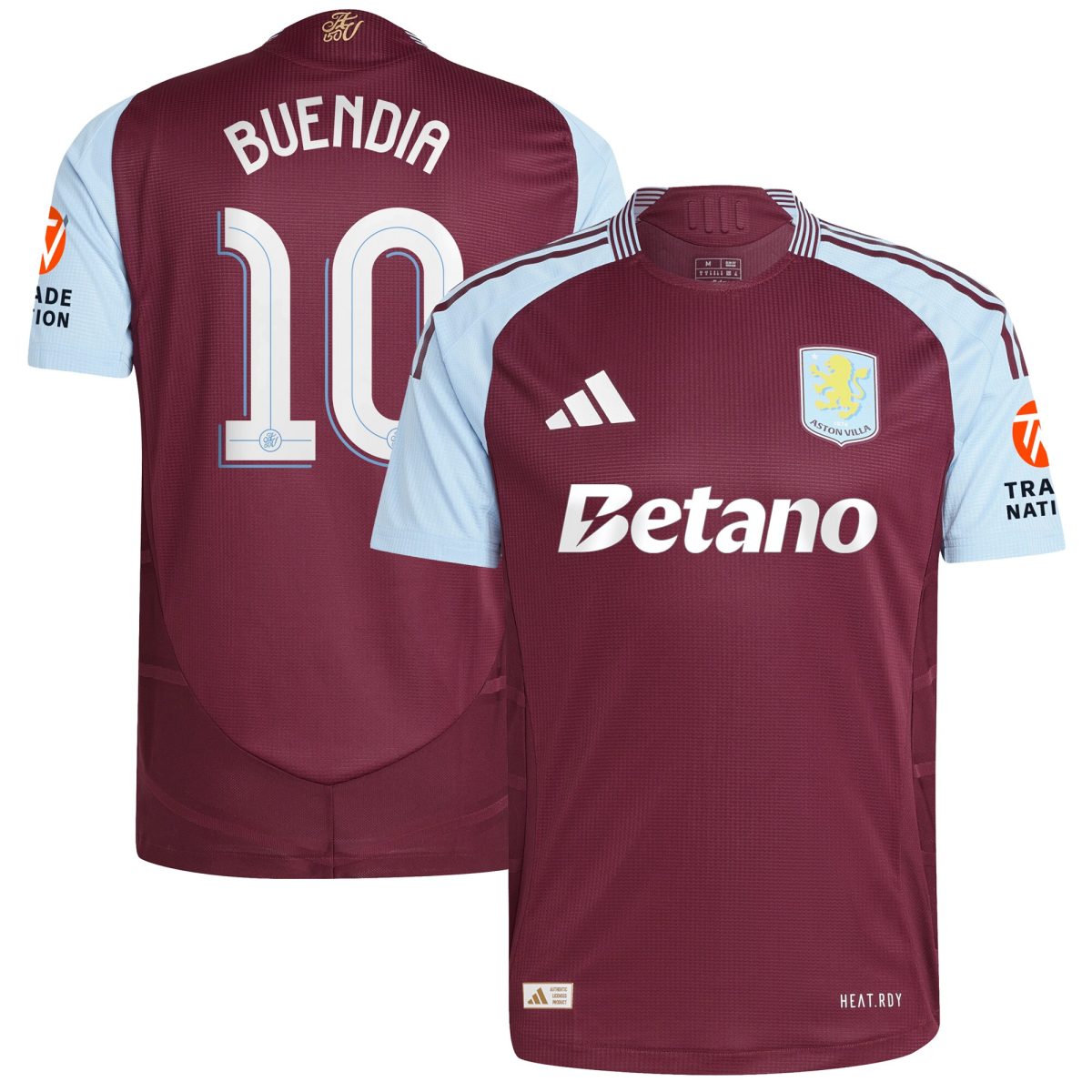 aston villa adidas home authentic shirt 2024-25 with buendia 10 cup printing Collection | AVFC Fan Shop Official Jerseys and Shirts