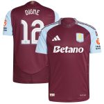 aston villa adidas home authentic shirt 2024-25 with digne 12 cup printing Collection | AVFC Fan Shop Official Jerseys and Shirts