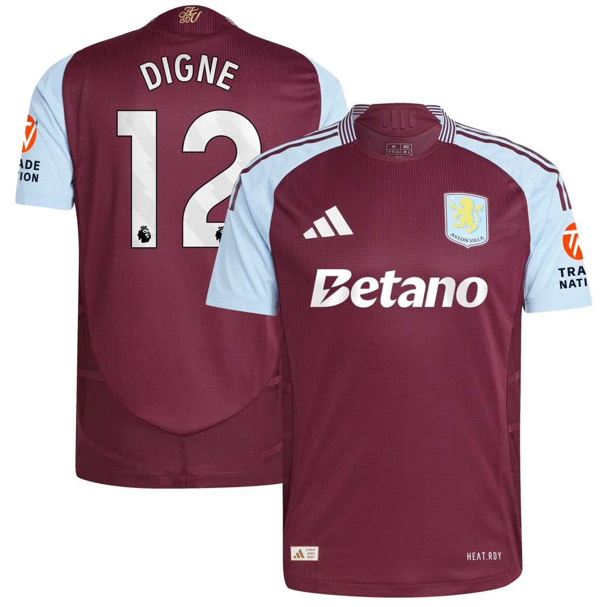 aston villa adidas home authentic shirt 2024-25 with digne 12 printing Collection | AVFC Fan Shop Official Jerseys and Shirts