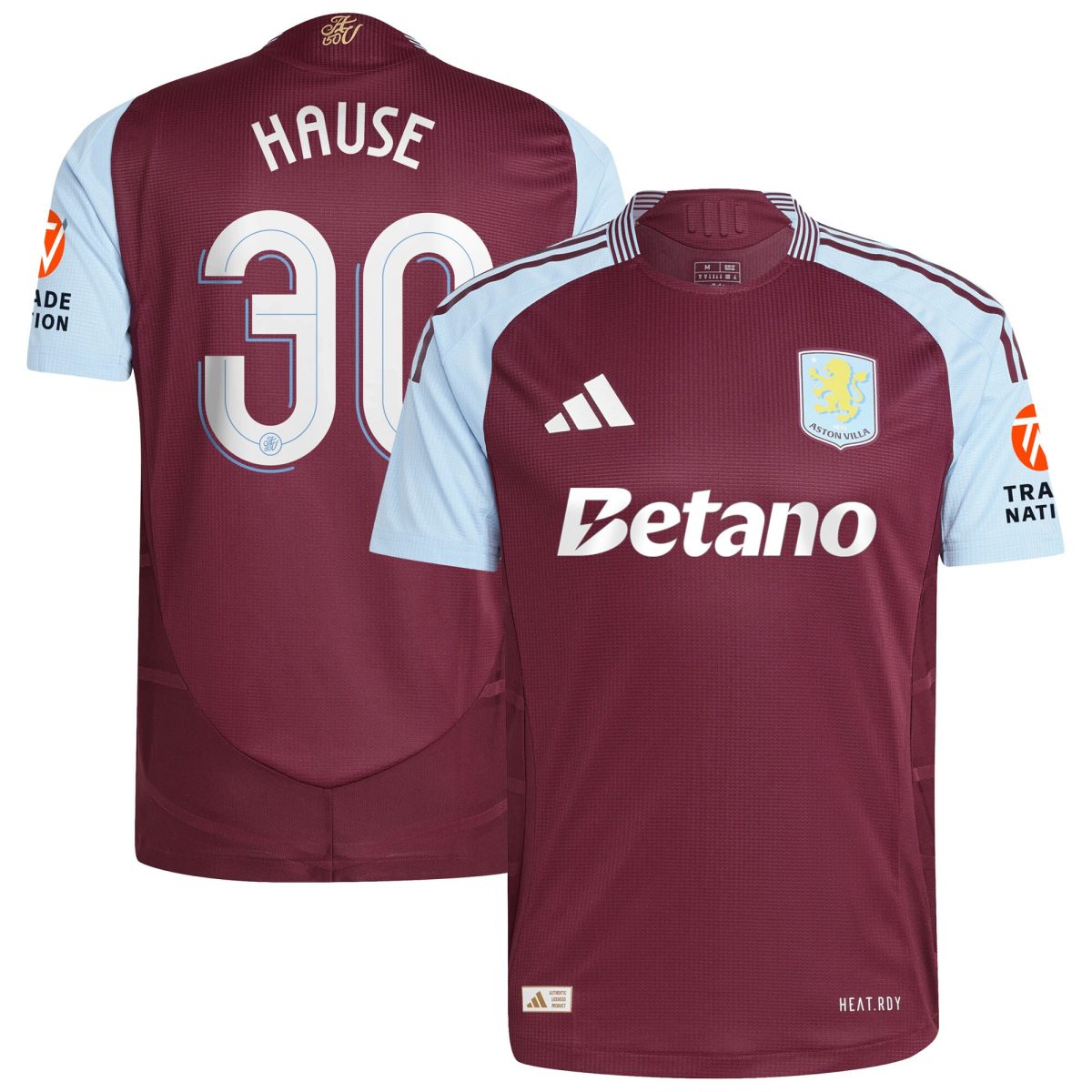 aston villa adidas home authentic shirt 2024-25 with hause 30 cup printing Collection | AVFC Fan Shop Official Jerseys and Shirts