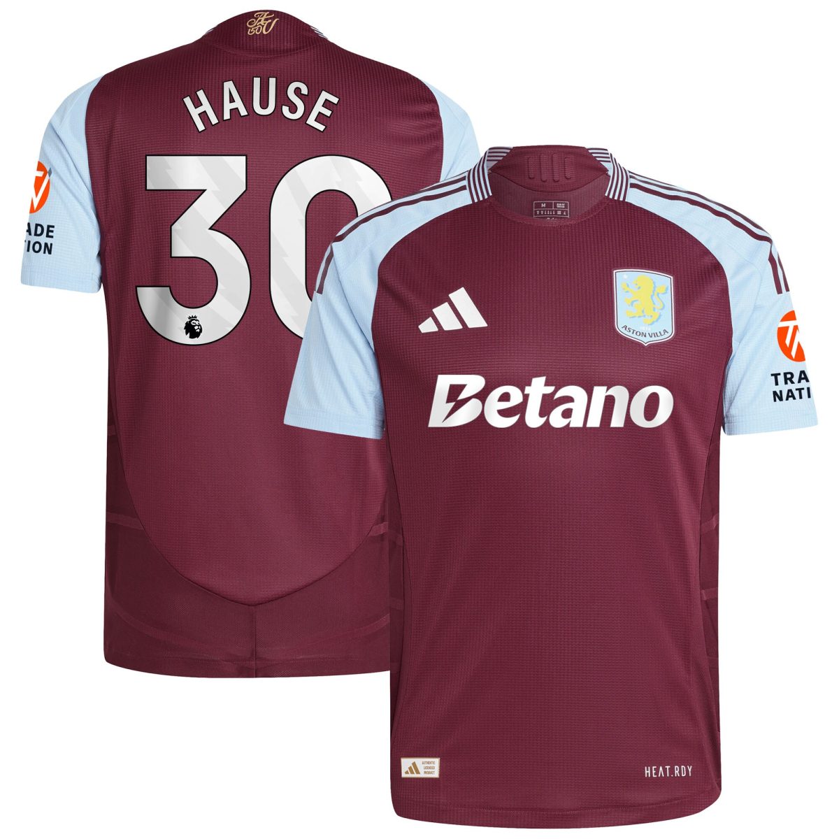 aston villa adidas home authentic shirt 2024-25 with hause 30 printing Collection | AVFC Fan Shop Official Jerseys and Shirts