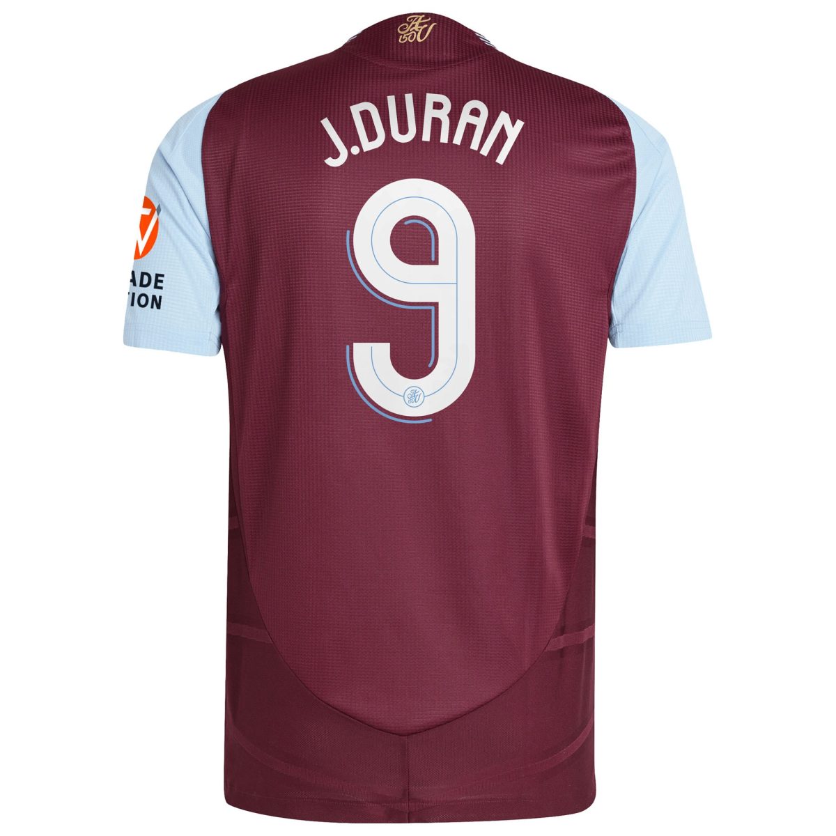 aston villa adidas home authentic shirt 2024-25 with j.duran 9 cup printing Collection | AVFC Fan Shop Official Jerseys and Shirts