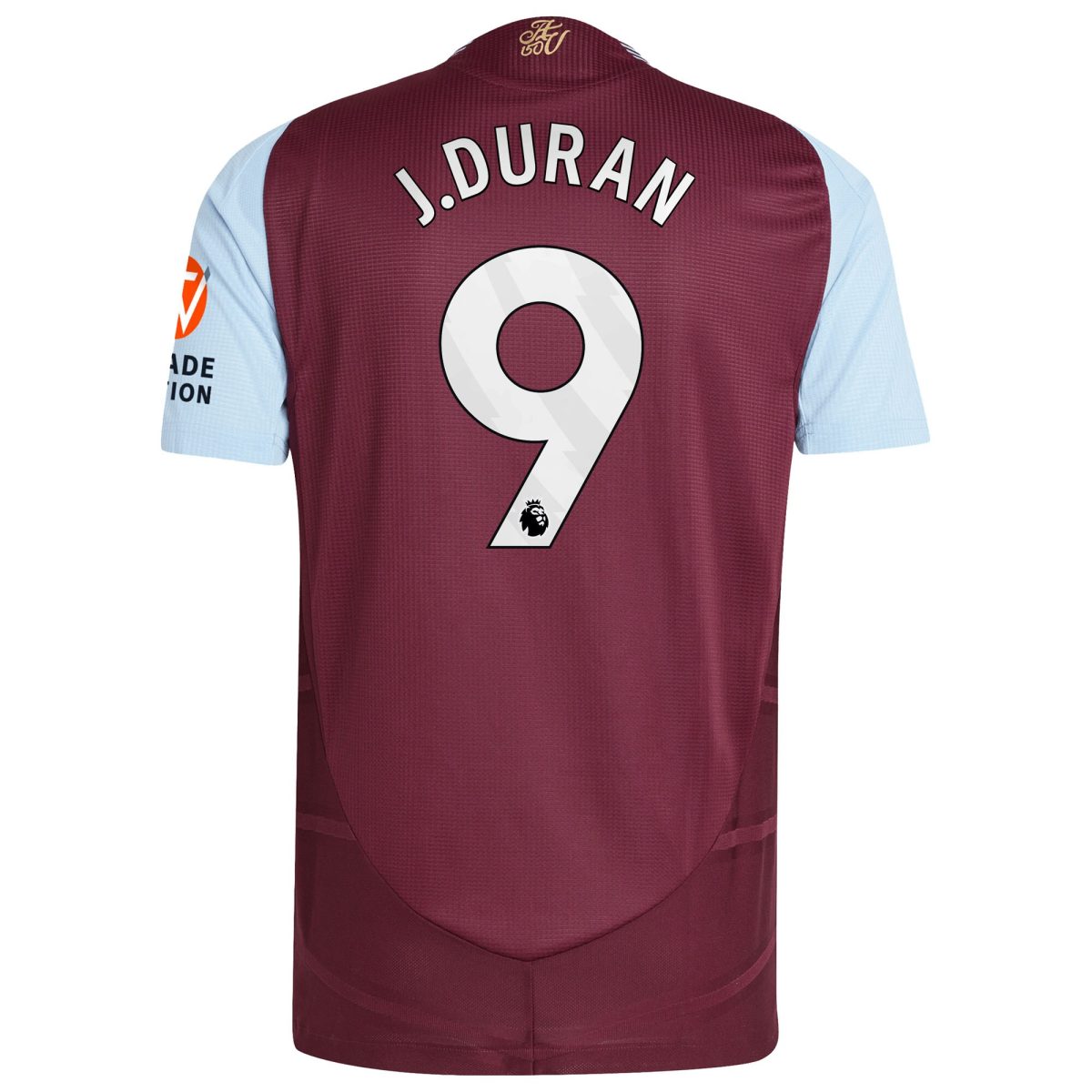 aston villa adidas home authentic shirt 2024-25 with j.duran 9 printing Collection | AVFC Fan Shop Official Jerseys and Shirts