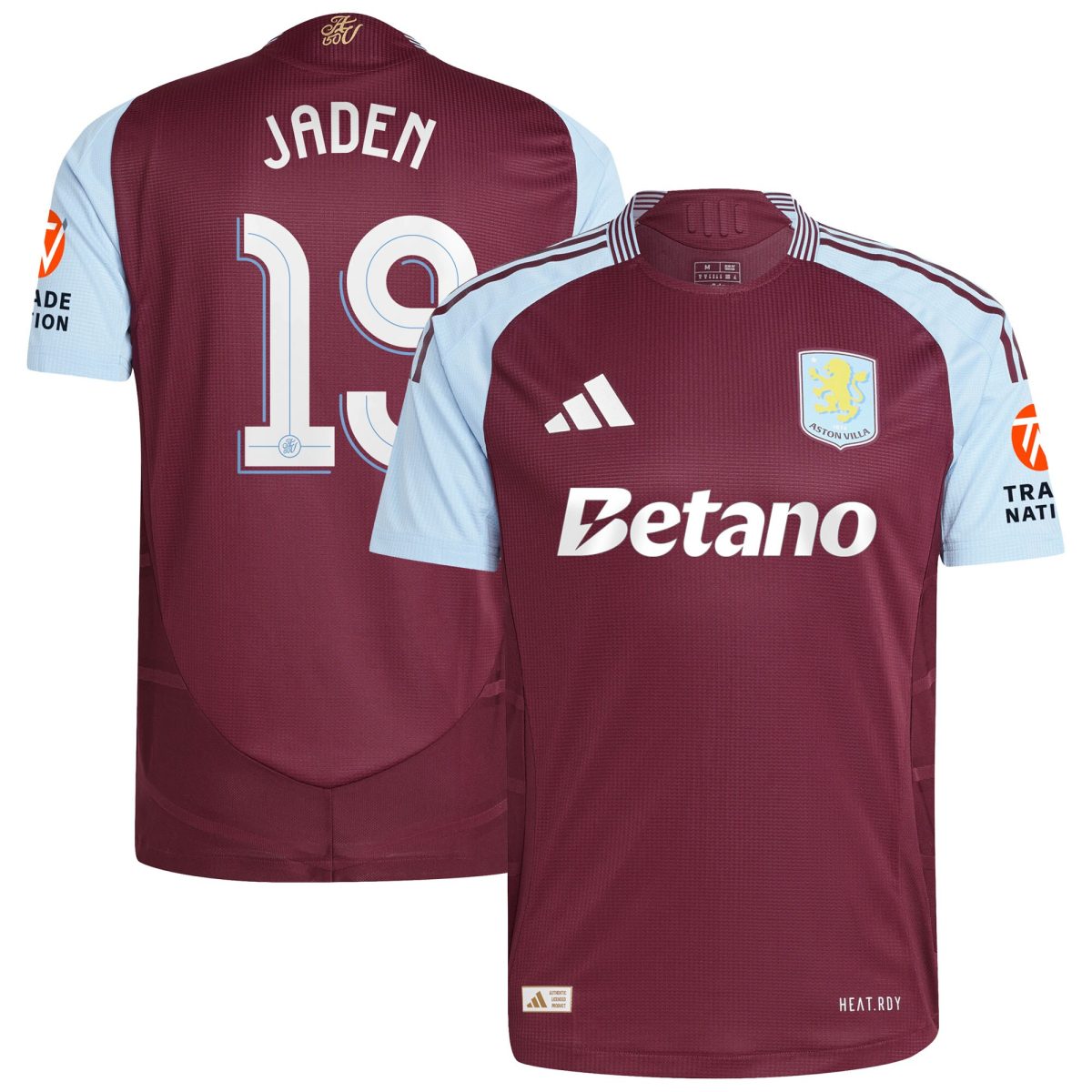 aston villa adidas home authentic shirt 2024-25 with jaden 19 cup printing Collection | AVFC Fan Shop Official Jerseys and Shirts
