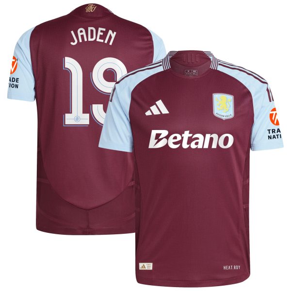 aston villa adidas home authentic shirt 2024-25 with jaden 19 cup printing Collection | AVFC Fan Shop Official Jerseys and Shirts