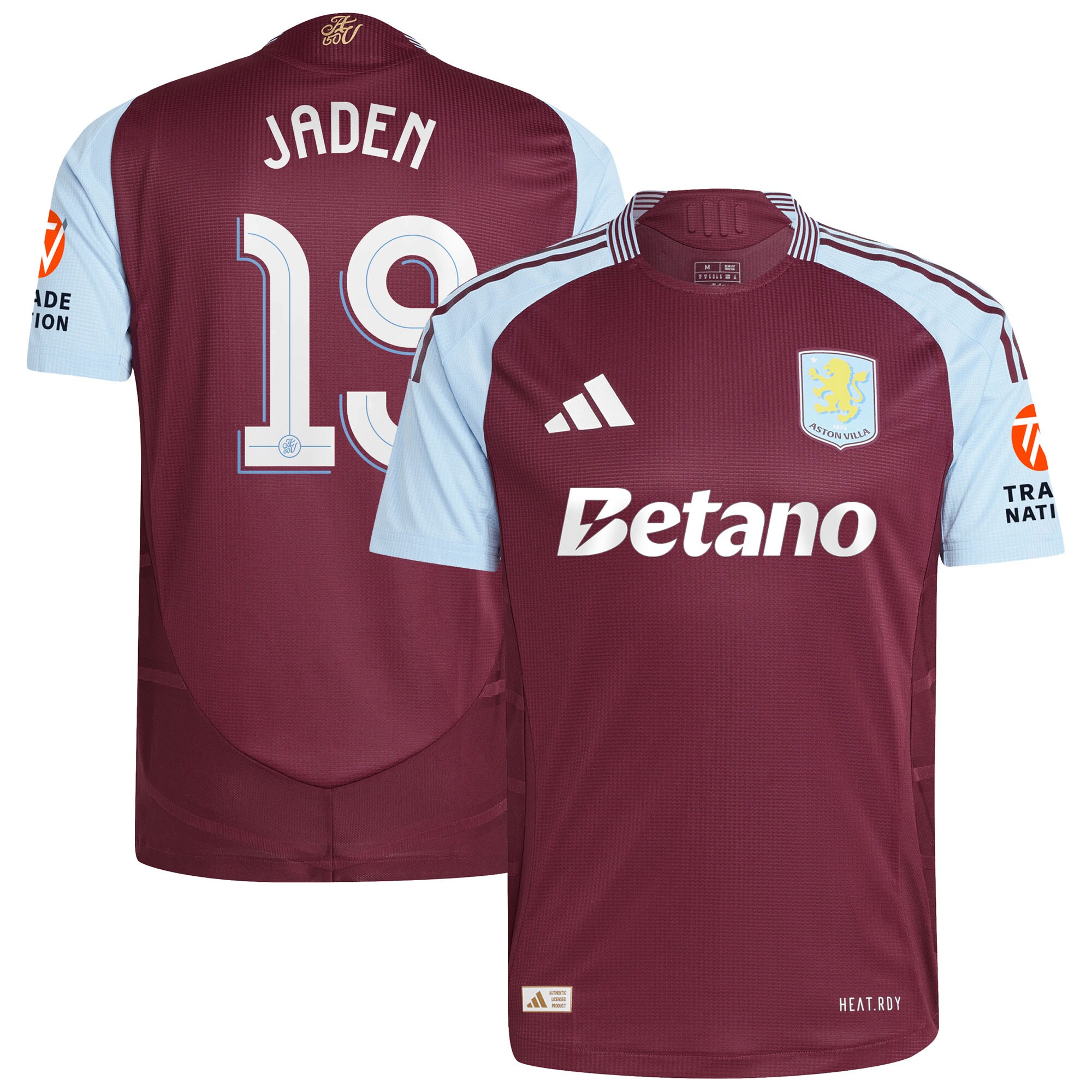 aston villa adidas home authentic shirt 2024-25 with jaden 19 cup printing Collection | AVFC Fan Shop Official Jerseys and Shirts