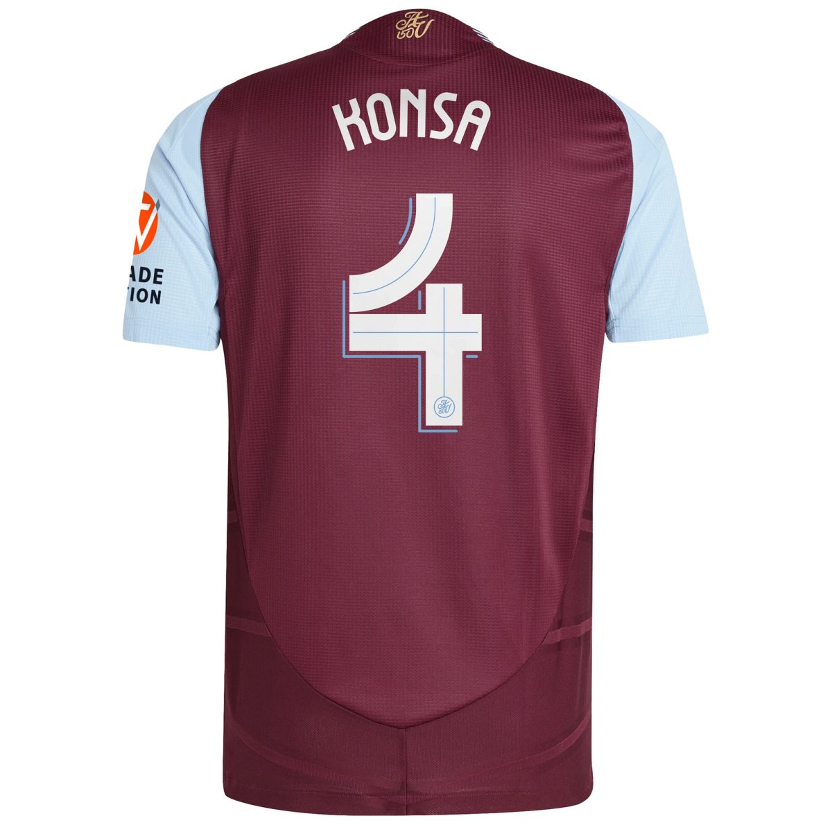 aston villa adidas home authentic shirt 2024-25 with konsa 4 cup printing Collection | AVFC Fan Shop Official Jerseys and Shirts