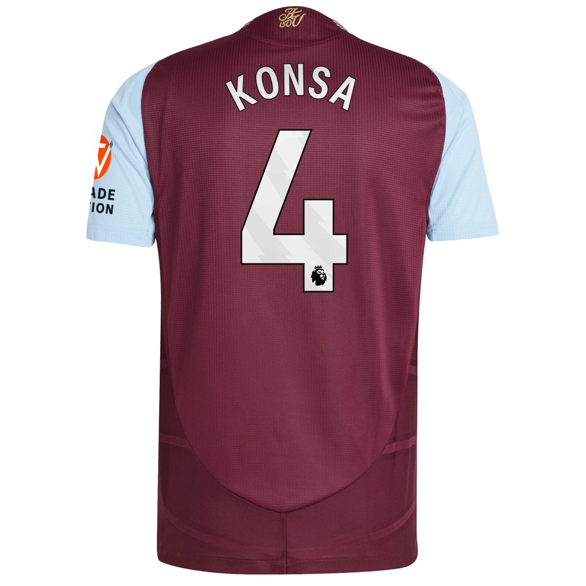 aston villa adidas home authentic shirt 2024-25 with konsa 4 printing Collection | AVFC Fan Shop Official Jerseys and Shirts