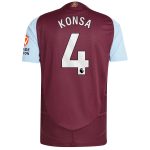 aston villa adidas home authentic shirt 2024-25 with konsa 4 printing Collection | AVFC Fan Shop Official Jerseys and Shirts