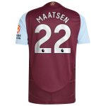aston villa adidas home authentic shirt 2024-25 with maatsen 22 printing Collection | AVFC Fan Shop Official Jerseys and Shirts