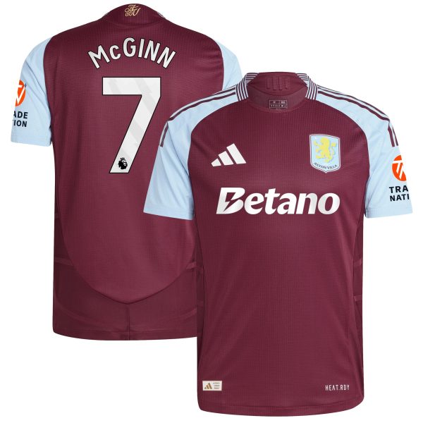 aston villa adidas home authentic shirt 2024-25 with mcginn 7 printing Collection | AVFC Fan Shop Official Jerseys and Shirts