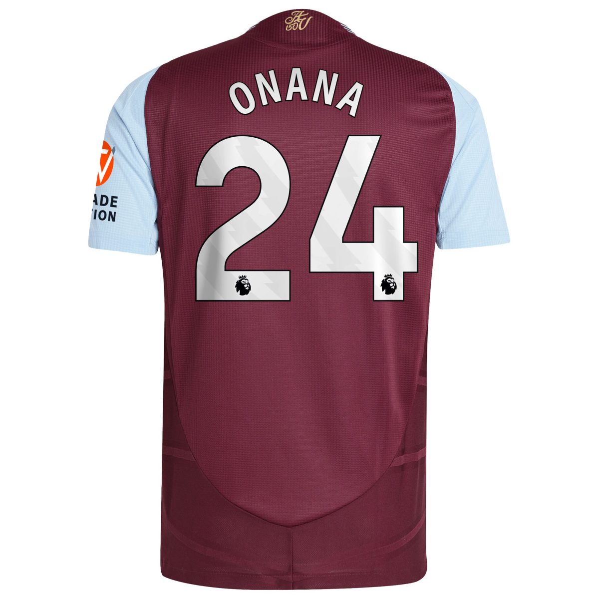 aston villa adidas home authentic shirt 2024-25 with onana 24 printing Collection | AVFC Fan Shop Official Jerseys and Shirts