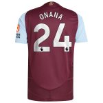 aston villa adidas home authentic shirt 2024-25 with onana 24 printing Collection | AVFC Fan Shop Official Jerseys and Shirts