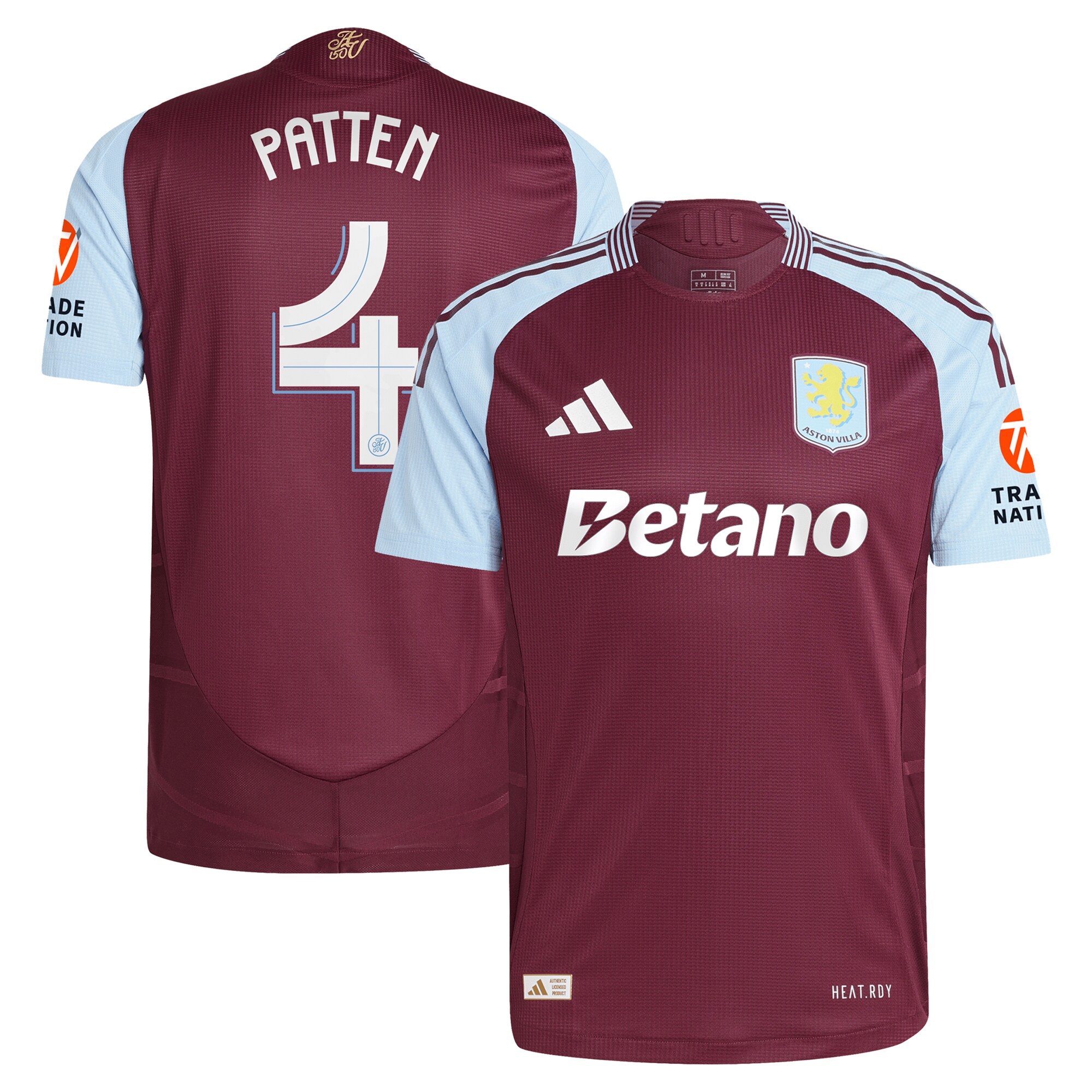 aston villa adidas home authentic shirt 2024-25 with patten 4 cup printing Collection | AVFC Fan Shop Official Jerseys and Shirts
