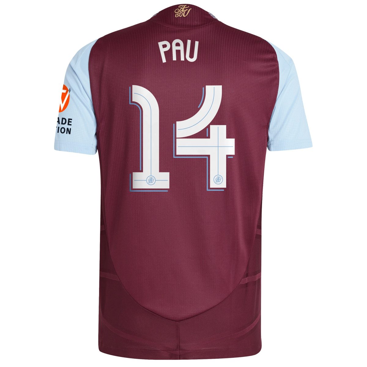 aston villa adidas home authentic shirt 2024-25 with pau 14 cup printing Collection | AVFC Fan Shop Official Jerseys and Shirts