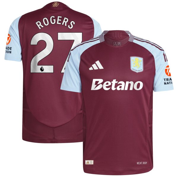 aston villa adidas home authentic shirt 2024-25 with rogers 27 printing Collection | AVFC Fan Shop Official Jerseys and Shirts