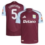aston villa adidas home authentic shirt 2024-25 with staniforth 5 cup printing Collection | AVFC Fan Shop Official Jerseys and Shirts