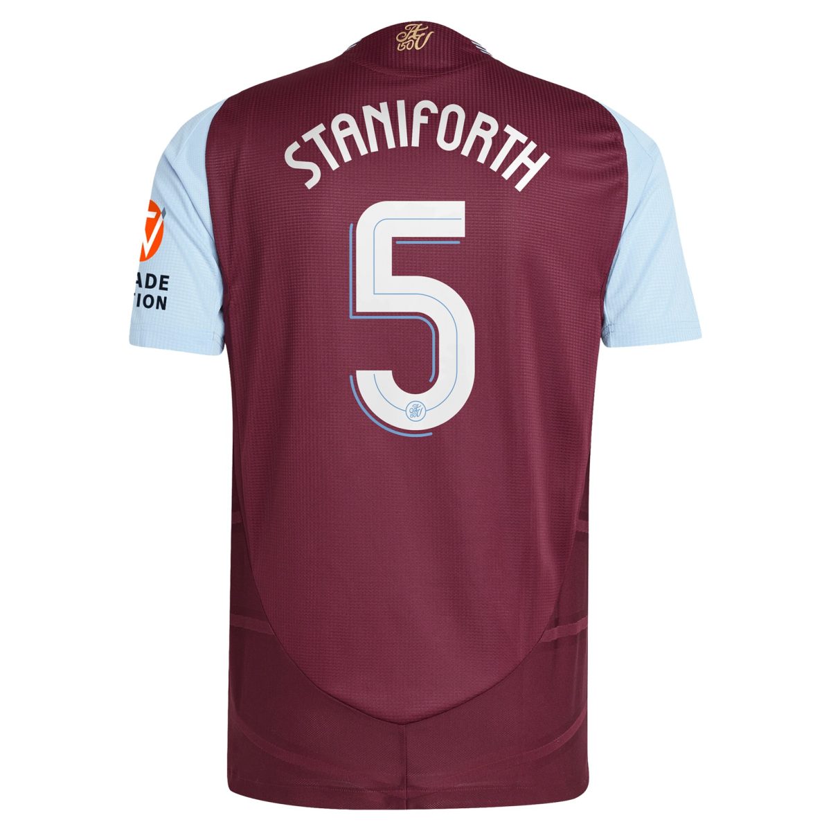 aston villa adidas home authentic shirt 2024-25 with staniforth 5 cup printing Collection | AVFC Fan Shop Official Jerseys and Shirts