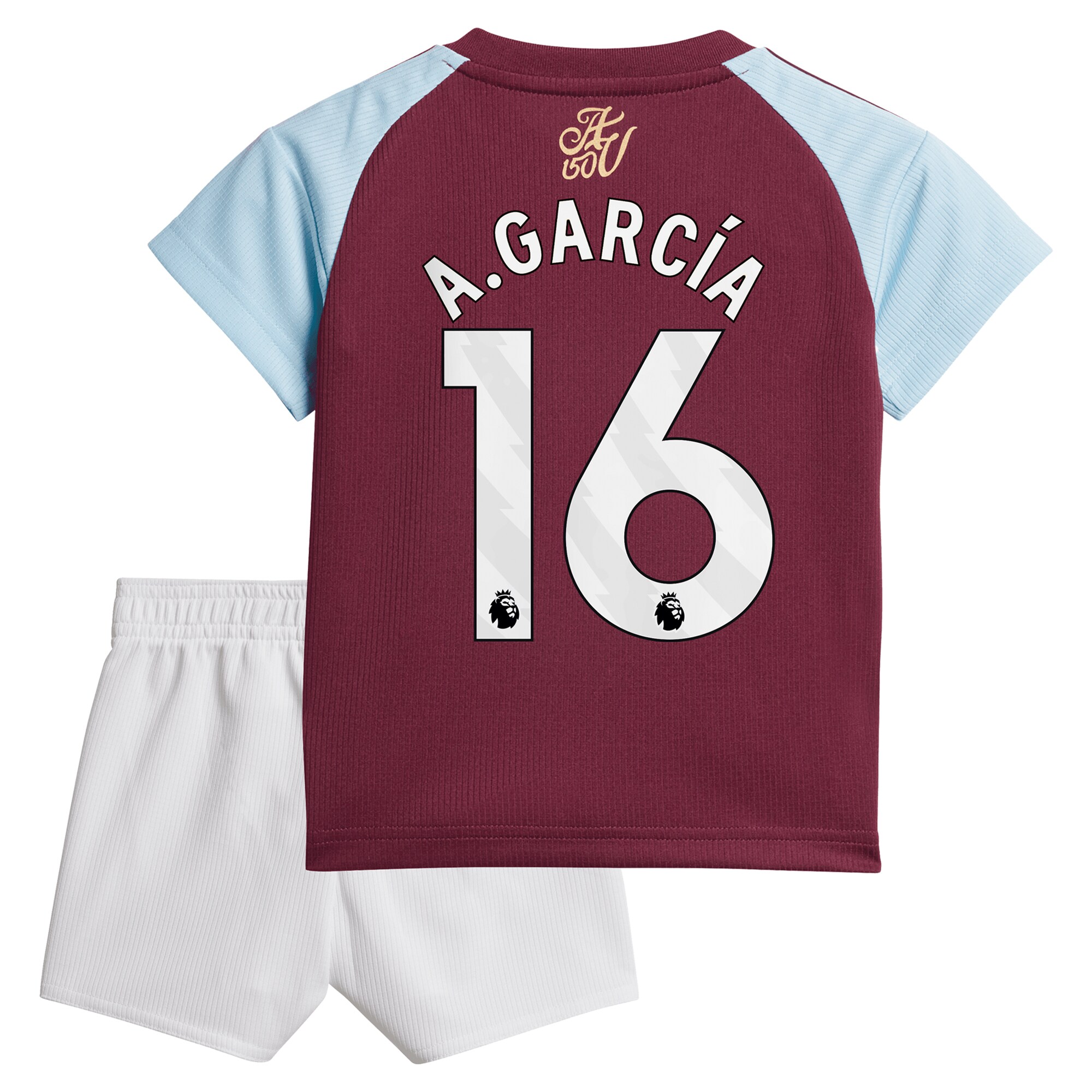 aston villa adidas home baby kit 2024-25 with a.garcía 16 printing Collection | AVFC Fan Shop Official Jerseys and Shirts