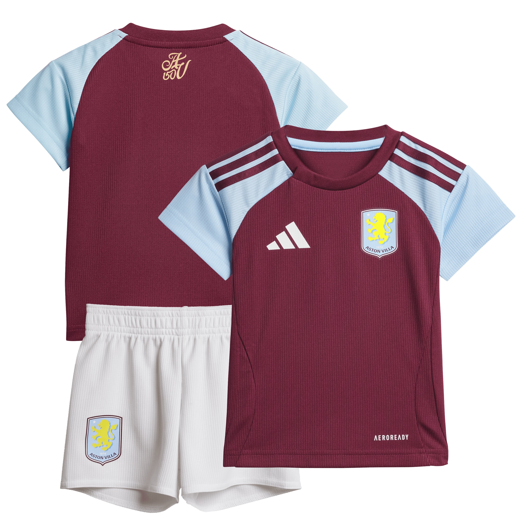 aston villa adidas home baby kit 2024-25 with custom printing Collection | AVFC Fan Shop Official Jerseys and Shirts