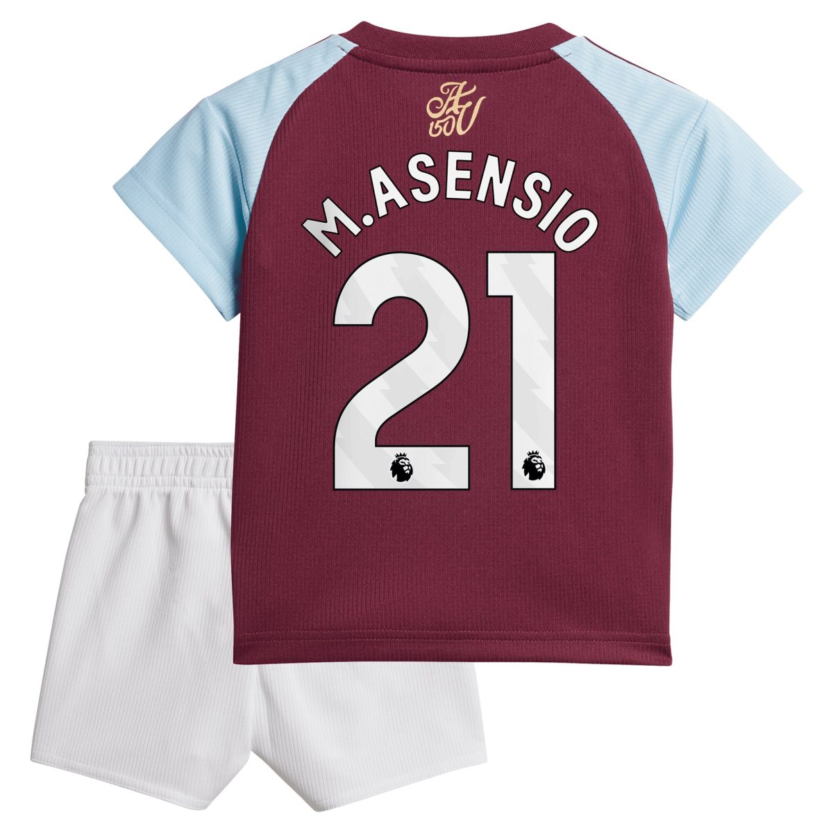 aston villa adidas home baby kit 2024-25 with m.asensio 21 printing Collection | AVFC Fan Shop Official Jerseys and Shirts