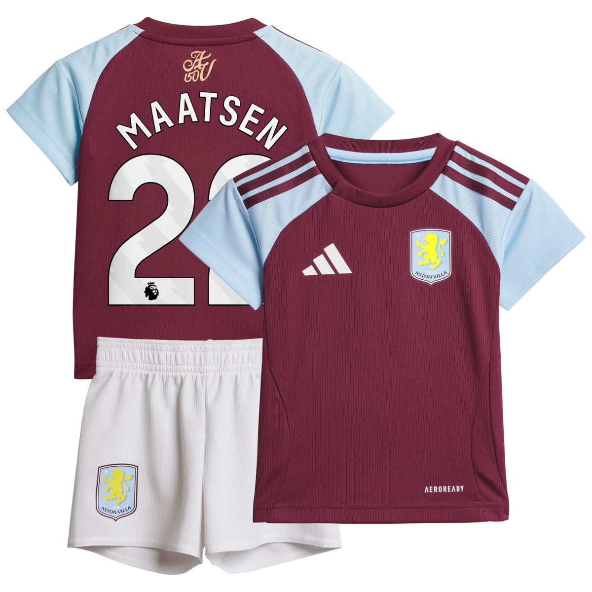 aston villa adidas home baby kit 2024-25 with maatsen 22 printing Collection | AVFC Fan Shop Official Jerseys and Shirts