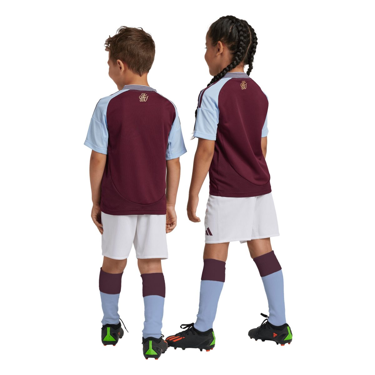aston villa adidas home mini kit 2024-25 with custom printing Collection | AVFC Fan Shop Official Jerseys and Shirts