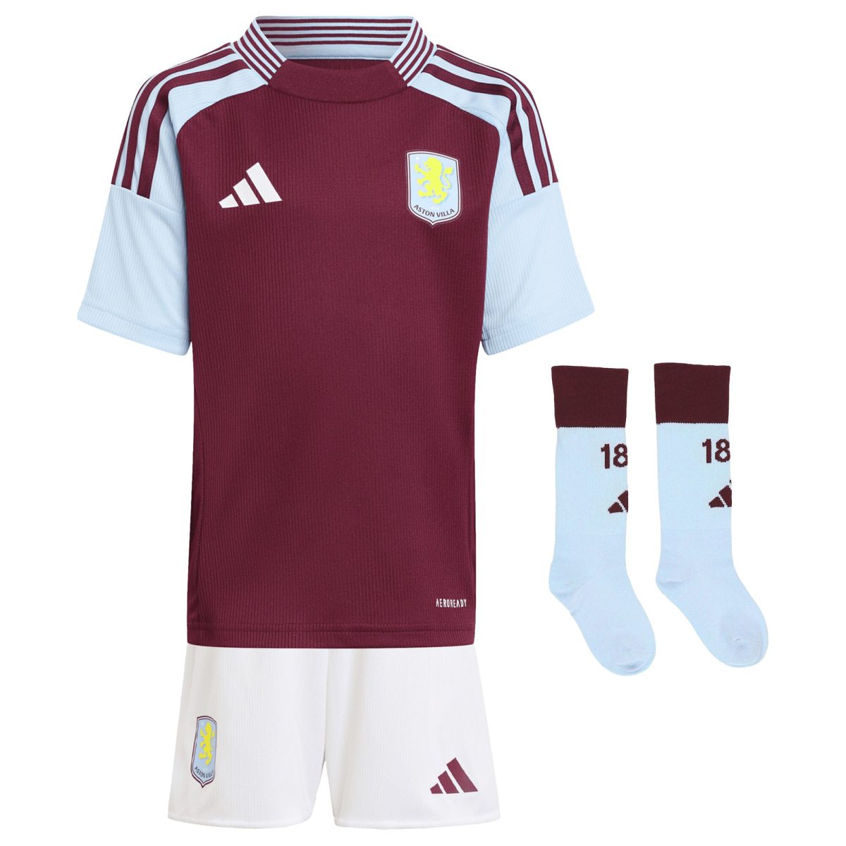aston villa adidas home mini kit 2024-25 with hause 30 printing Collection | AVFC Fan Shop Official Jerseys and Shirts