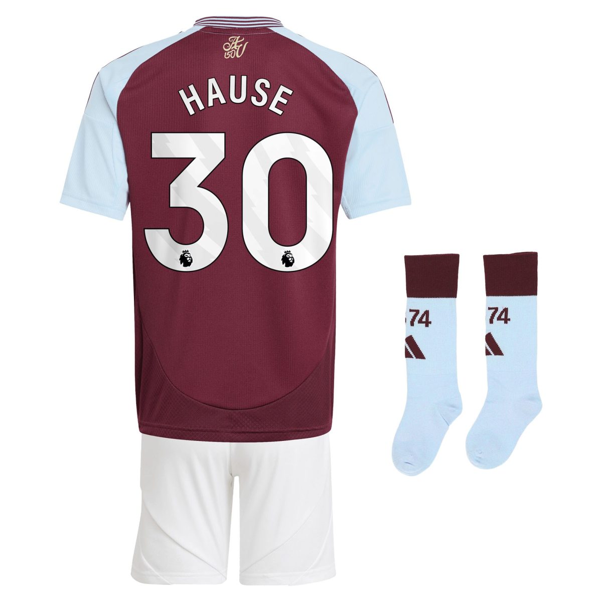 aston villa adidas home mini kit 2024-25 with hause 30 printing Collection | AVFC Fan Shop Official Jerseys and Shirts