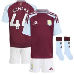 aston villa adidas home mini kit 2024-25 with kamara 44 printing Collection | AVFC Fan Shop Official Jerseys and Shirts