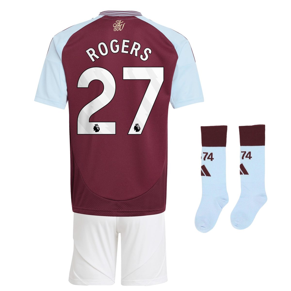 aston villa adidas home mini kit 2024-25 with rogers 27 printing Collection | AVFC Fan Shop Official Jerseys and Shirts