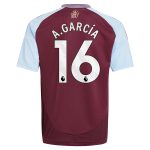 aston villa adidas home shirt 2024-25 – kids with a.garcía 16 printing Collection | AVFC Fan Shop Official Jerseys and Shirts
