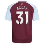 aston villa adidas home shirt 2024-25 – kids with bailey 31 printing Collection | AVFC Fan Shop Official Jerseys and Shirts