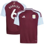 aston villa adidas home shirt 2024-25 – kids with barkley 6 printing Collection | AVFC Fan Shop Official Jerseys and Shirts