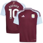 aston villa adidas home shirt 2024-25 – kids with buendia 10 printing Collection | AVFC Fan Shop Official Jerseys and Shirts