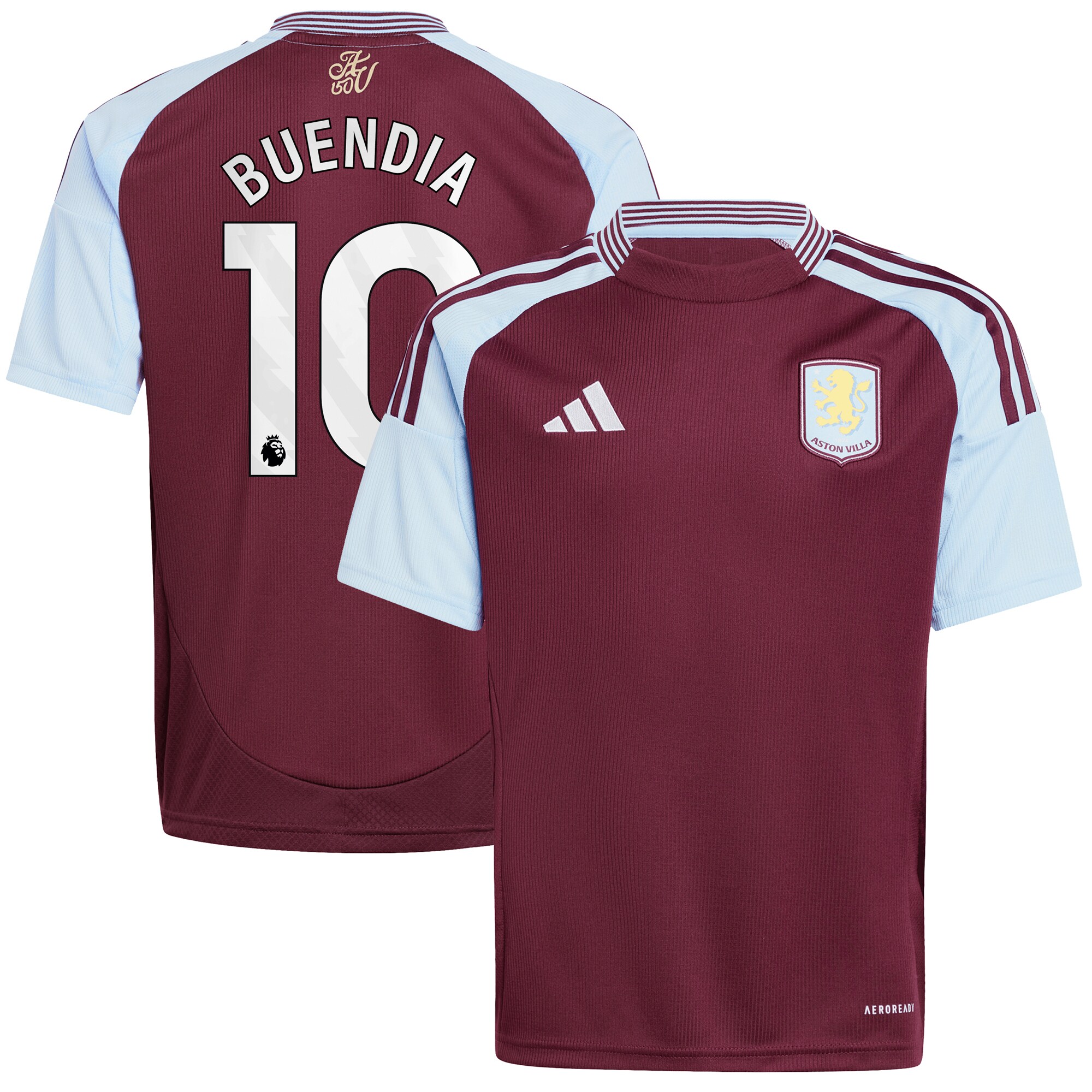 aston villa adidas home shirt 2024-25 – kids with buendia 10 printing Collection | AVFC Fan Shop Official Jerseys and Shirts