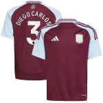 aston villa adidas home shirt 2024-25 – kids with diego carlos 3 printing Collection | AVFC Fan Shop Official Jerseys and Shirts