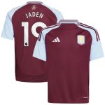 aston villa adidas home shirt 2024-25 – kids with jaden 19 printing Collection | AVFC Fan Shop Official Jerseys and Shirts