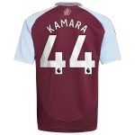 aston villa adidas home shirt 2024-25 – kids with kamara 44 printing Collection | AVFC Fan Shop Official Jerseys and Shirts