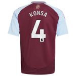 aston villa adidas home shirt 2024-25 – kids with konsa 4 printing Collection | AVFC Fan Shop Official Jerseys and Shirts