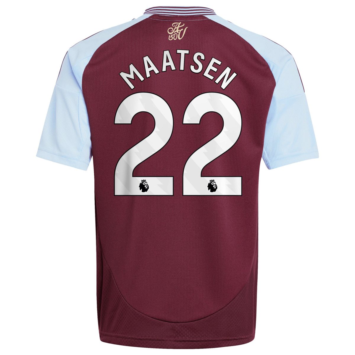 aston villa adidas home shirt 2024-25 – kids with maatsen 22 printing Collection | AVFC Fan Shop Official Jerseys and Shirts