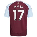aston villa adidas home shirt 2024-25 – kids with malen 17 printing Collection | AVFC Fan Shop Official Jerseys and Shirts