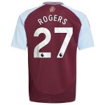 aston villa adidas home shirt 2024-25 – kids with rogers 27 printing Collection | AVFC Fan Shop Official Jerseys and Shirts