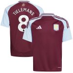 aston villa adidas home shirt 2024-25 – kids with tielemans 8 printing Collection | AVFC Fan Shop Official Jerseys and Shirts