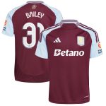 aston villa adidas home shirt 2024-25 with bailey 31 cup printing Collection | AVFC Fan Shop Official Jerseys and Shirts