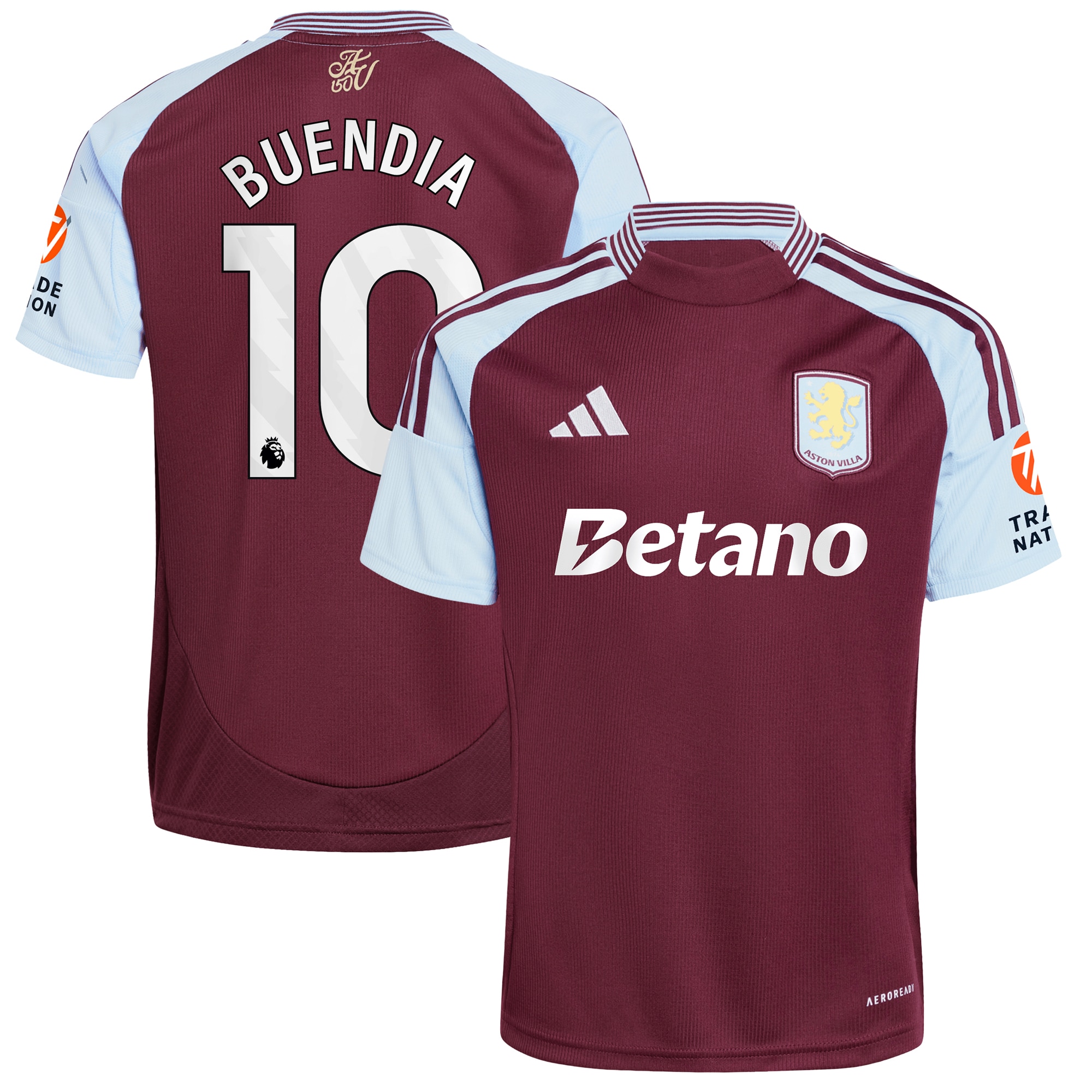 aston villa adidas home shirt 2024-25 with buendia 10 printing Collection | AVFC Fan Shop Official Jerseys and Shirts