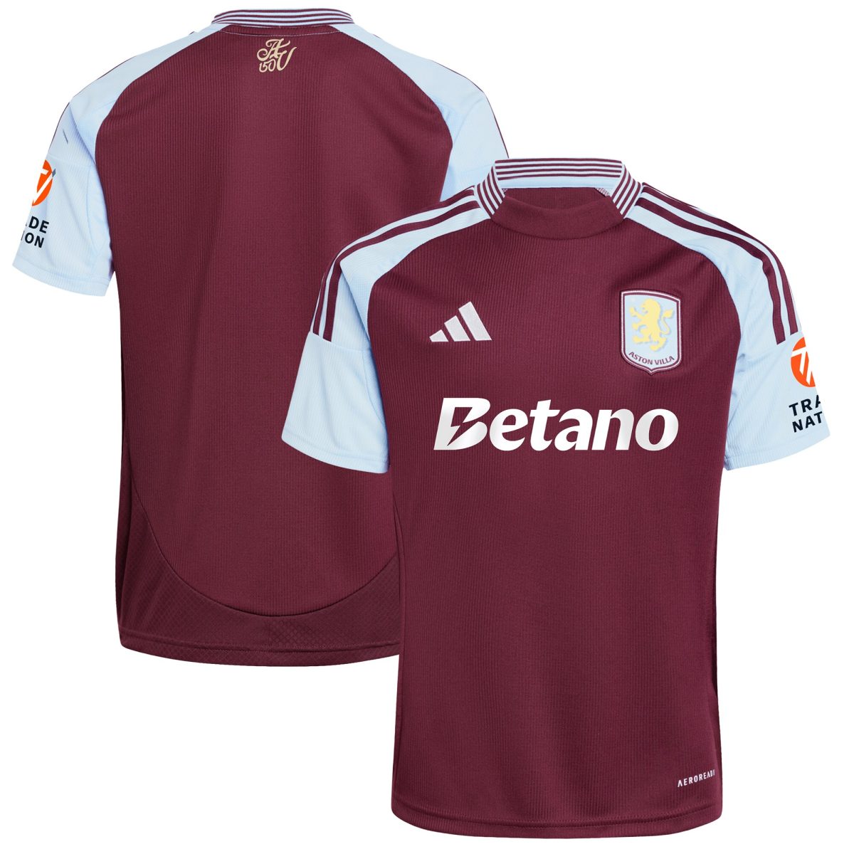aston villa adidas home shirt 2024-25 with custom printing Collection | AVFC Fan Shop Official Jerseys and Shirts