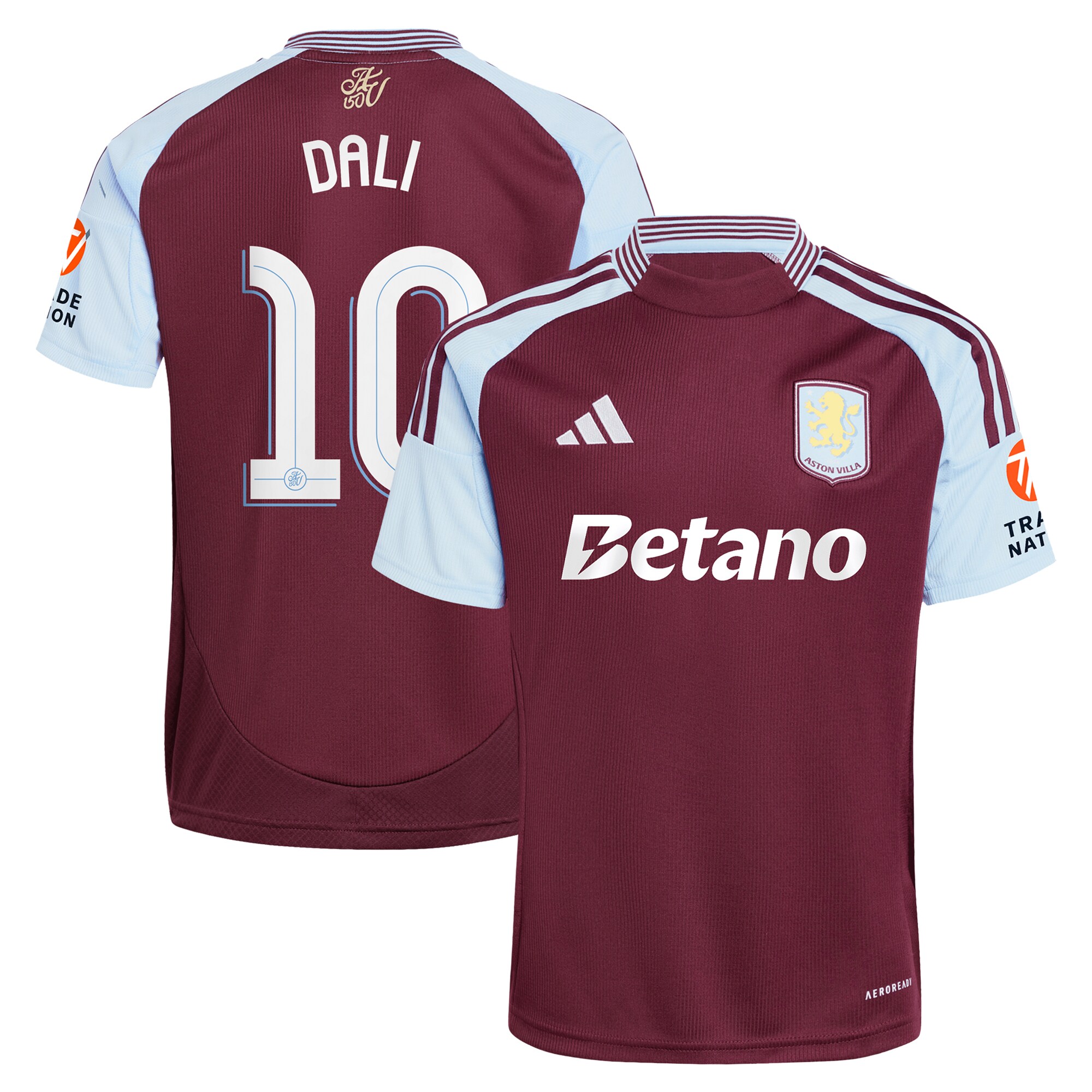 aston villa adidas home shirt 2024-25 with dali 10 cup printing Collection | AVFC Fan Shop Official Jerseys and Shirts
